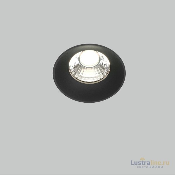 Встраиваемый светильник Maytoni Round DL058-12W4K-TRS-B Встраиваемый светильник Maytoni Round DL058-12W4K-TRS-B