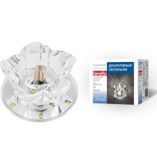 Встраиваемый светильник Fametto Luciole DLS-L125 G9 GLASSY/CLEAR UL-00000376