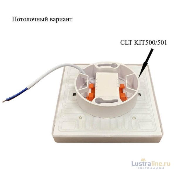 Встраиваемый светодиодный светильник Crystal Lux CLT 501C120 WH