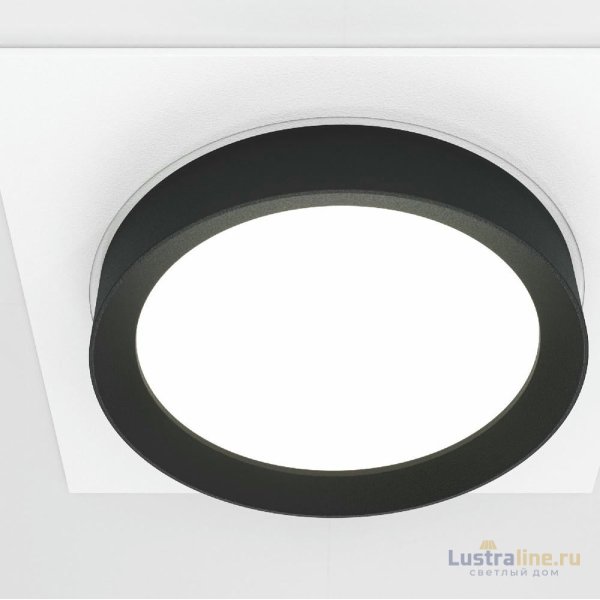 Встраиваемый светильник Maytoni Technical Hoop DL086-GX53-SQ-WB Встраиваемый светильник Maytoni Technical Hoop DL086-GX53-SQ-WB