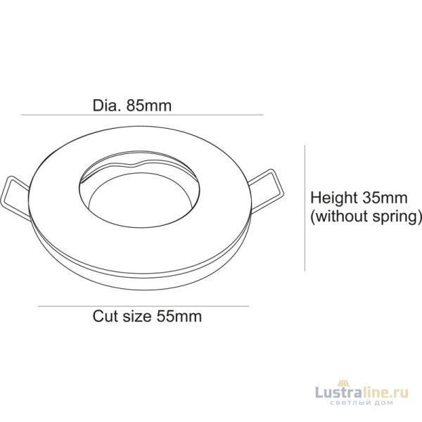 Встраиваемый светильник Deko-Light Built-in 122420 Встраиваемый светильник Deko-Light Built-in 122420