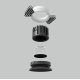 Встраиваемый светильник Maytoni Round DL058-12W2.7K-TRS-B