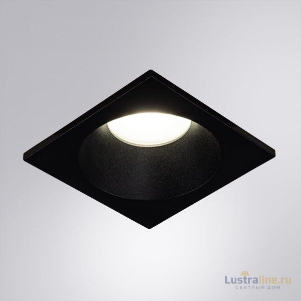 Встраиваемый светильник Arte Lamp Helm A2868PL-1BK