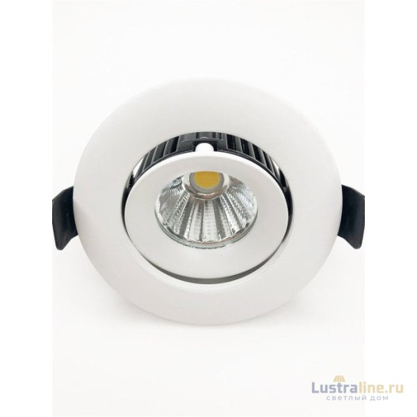 Встраиваемый светильник Elvan VLS-006R-12W-WW-Wh