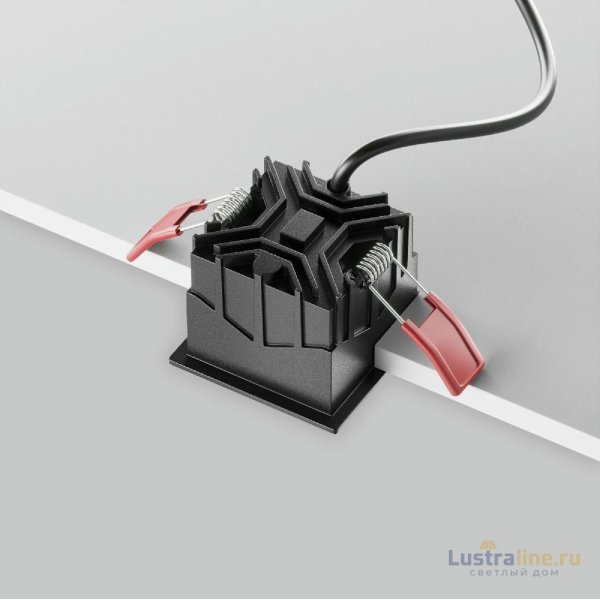Встраиваемый светильник Maytoni Alfa LED DL043-01-10W3K-SQ-B-1