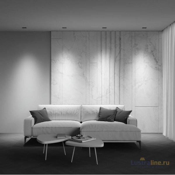 Встраиваемый светильник Maytoni Alfa LED DL043-02-10W4K-SQ-B-1