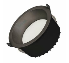 Встраиваемый светильник Arlight MS-DROP-BUILT-R137-24W Day4000 (BK, 90 deg, 230V) 041500