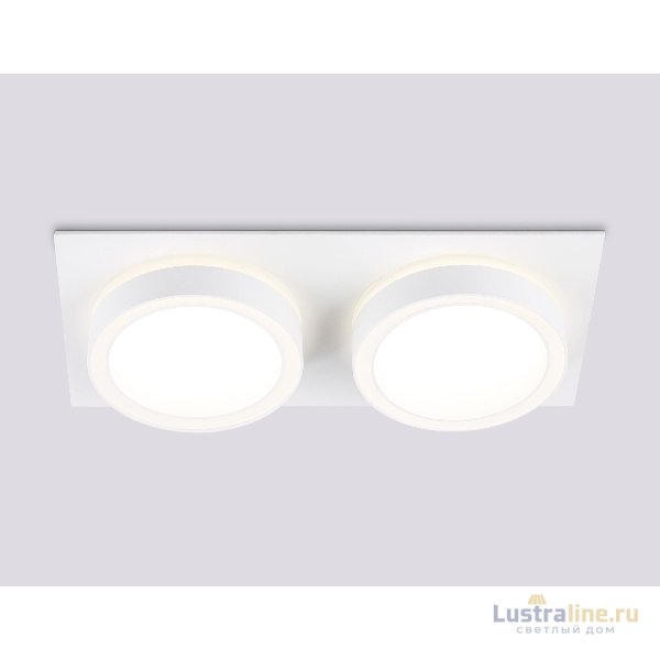 Встраиваемый светильник Ambrella Light GX53 Acrylic Tech Techno Spot TN52423