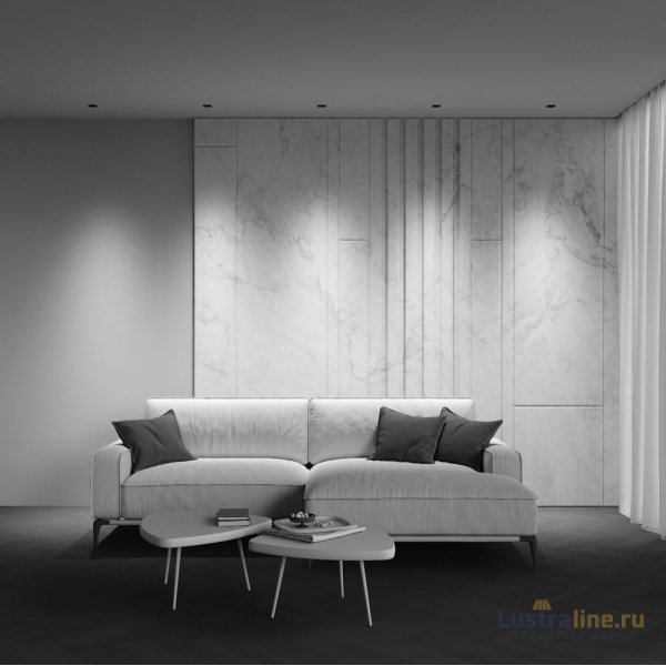 Встраиваемый светильник Maytoni Alfa LED DL043-01-10W3K-SQ-B-1