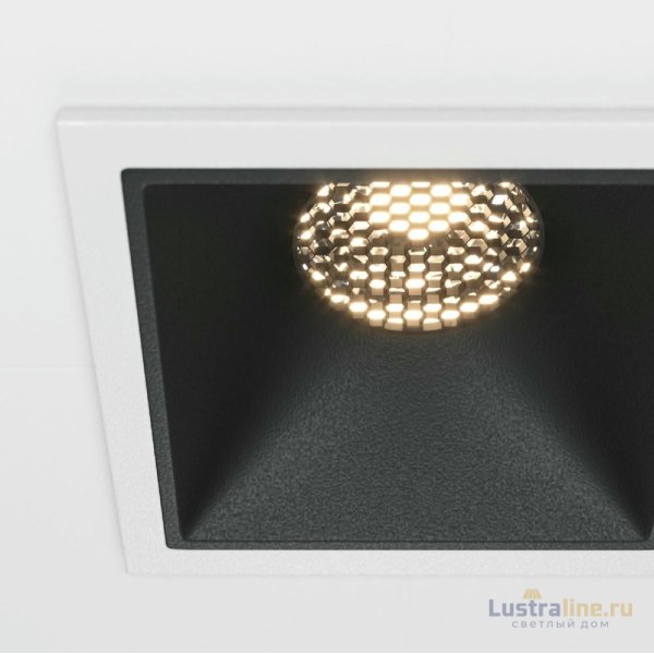 Встраиваемый светильник Maytoni Technical Alfa LED DL043-01-10W3K-SQ-WB