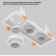 Встраиваемый светильник Crystal Lux CLT 069C3 WH