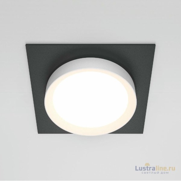 Встраиваемый светильник Maytoni Technical Hoop DL086-GX53-SQ-BW