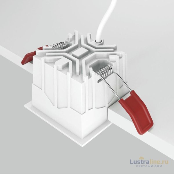 Встраиваемый светильник Maytoni Technical Alfa LED DL043-01-10W4K-SQ-W