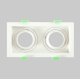 Встраиваемый светильник Crystal Lux CLT 069C2 WH