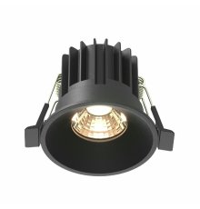 Встраиваемый светильник Maytoni Round DL058-7W3K-B