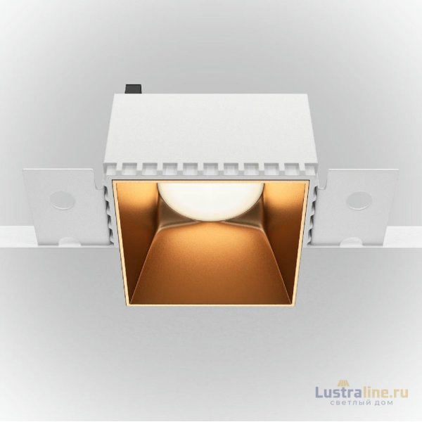 Встраиваемый светильник Maytoni Technical Share DL051-01-GU10-SQ-WMG Встраиваемый светильник Maytoni Technical Share DL051-01-GU10-SQ-WMG