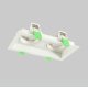 Встраиваемый светильник Crystal Lux CLT 068C2 WH