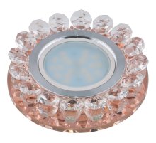 Встраиваемый светильник Fametto Luciole DLS-L102 GU5.3 CHROME/PEACH 10001