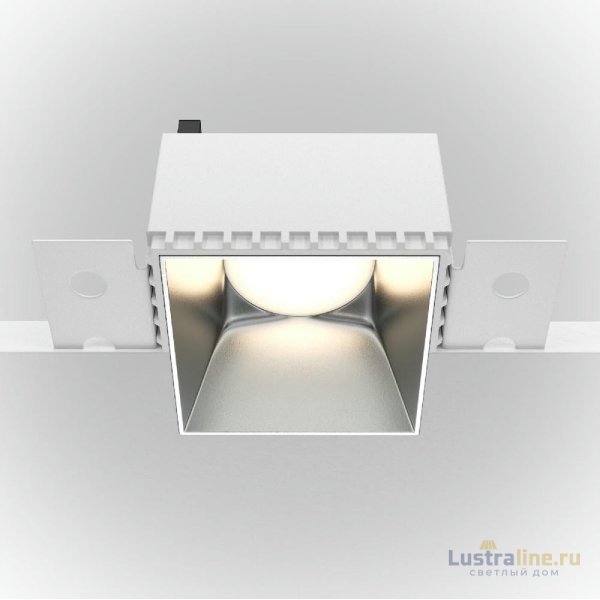 Встраиваемый светильник Maytoni Technical Share DL051-01-GU10-SQ-WS