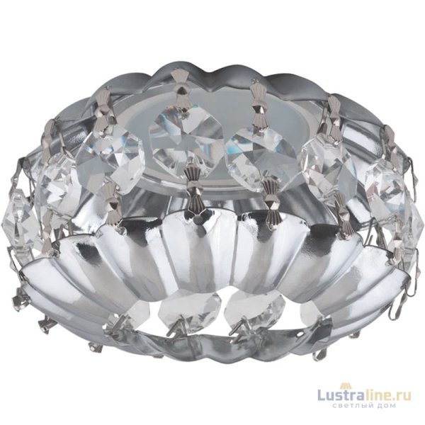 Встраиваемый светильник Fametto DLS-F103 GU5.3 CHROME/CLEAR 09977