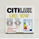 Встраиваемый светильник Citilux Вега CLD53K10N