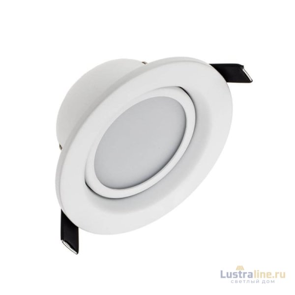 Встраиваемый светодиодный светильник Arlight LTD-70WH 5W Warm White 018420