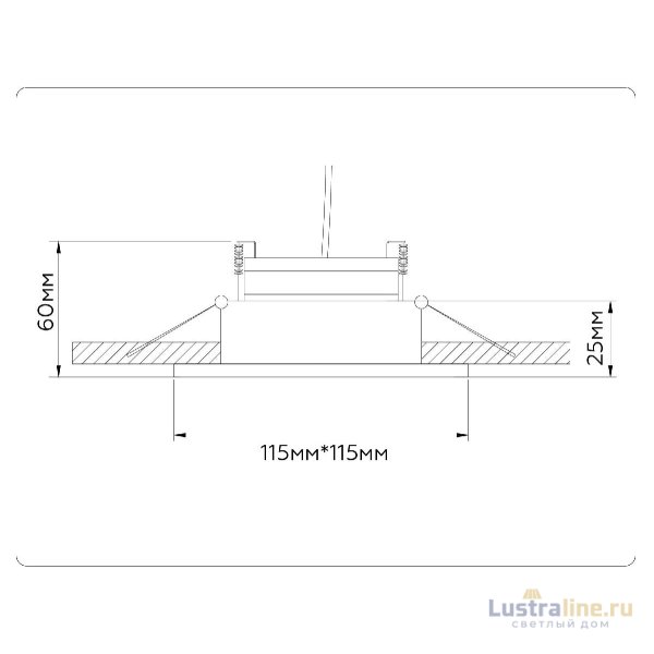Встраиваемый светильник Ambrella Light GX Standard Tech Techno Spot TN52342 Встраиваемый светильник Ambrella Light GX Standard Tech Techno Spot TN52342