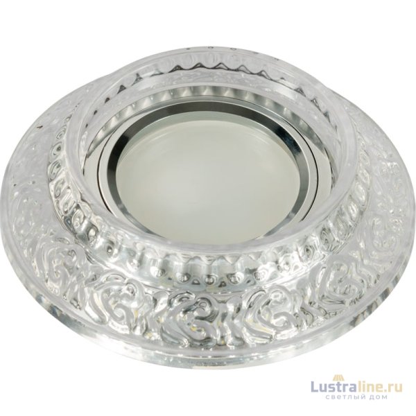 Встраиваемый светильник Fametto Luciole DLS-L105 GU5.3 CHROME/CLEAR UL-00000356