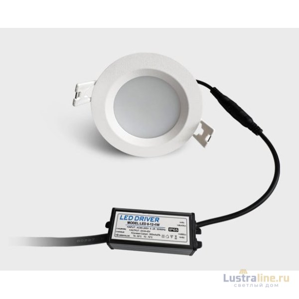 Встраиваемый светильник Italline IT08-8018 white 3000K УЦ