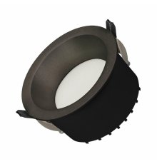 Встраиваемый светильник Arlight MS-DROP-BUILT-R105-14W Warm3000 (BK, 85 deg, 230V) 041495
