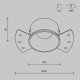 Встраиваемый светильник Maytoni Technical Share DL051-01-GU10-RD-WB
