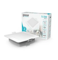 Встраиваемый светильник Gauss Elementary Downlight 998420205