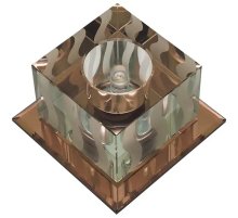 Встраиваемый светильник Fametto DLS-F126 G4 TEA/CLEAR 10646