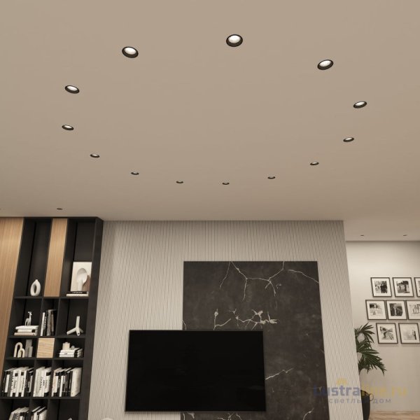 Встраиваемый светильник Denkirs Vibi DK3055-BK