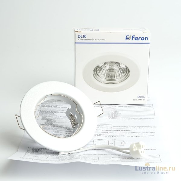 Встраиваемый светильник Feron DL10 48463
