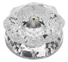 Встраиваемый светильник Fametto DLS-L301 3W GLASSY/CLEAR 10755