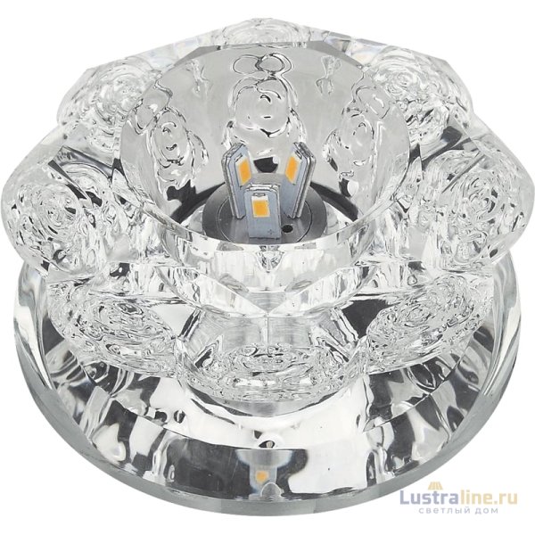 Встраиваемый светильник Fametto DLS-L301 3W GLASSY/CLEAR 10755