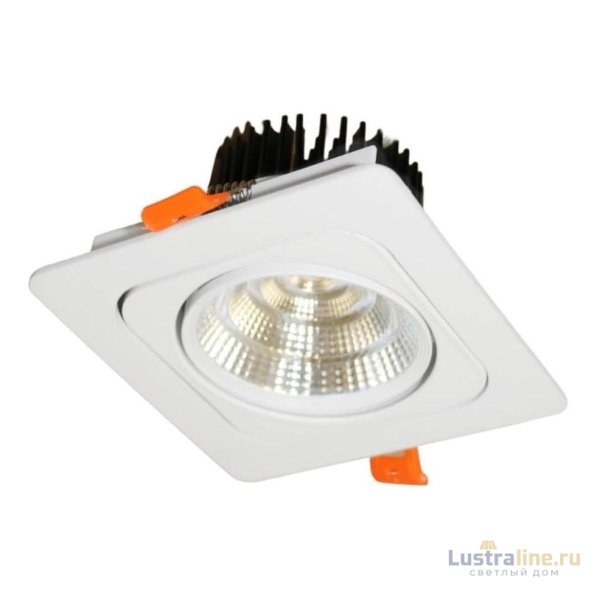 Встраиваемый светодиодный светильник Lumina Deco Fostis LDC 8065-10W WT Встраиваемый светодиодный светильник Lumina Deco Fostis LDC 8065-10W WT