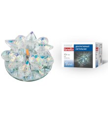 Встраиваемый светильник Fametto Fiore DLS-F129 G4 GLASSY/RAINBOW