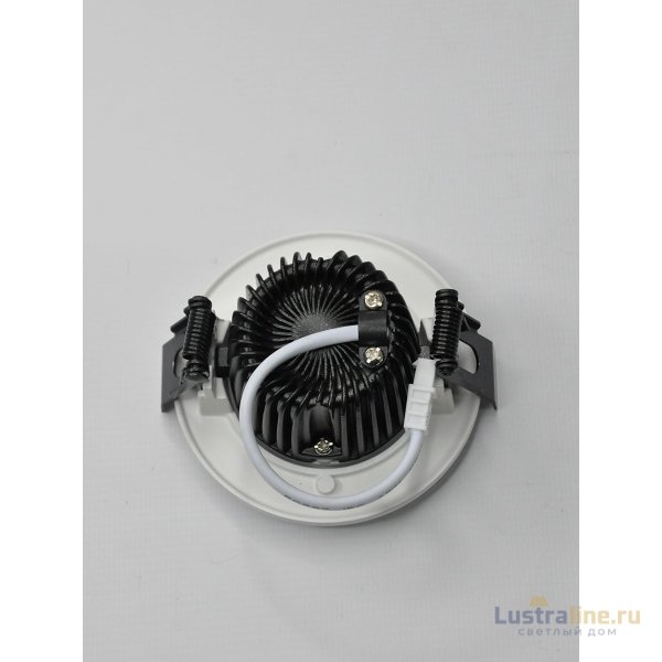 Встраиваемый светильник Elvan VLS-006R-12W-WW-Wh