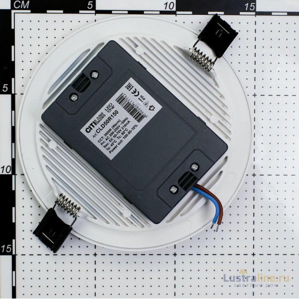 Встраиваемый светодиодный светильник Citilux Омега CLD50R150N