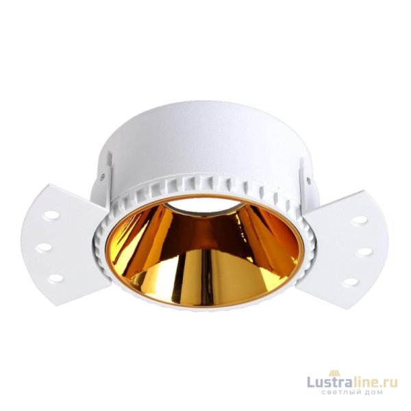 Встраиваемый светильник Crystal Lux CLT 050C1 WH-GO Встраиваемый светильник Crystal Lux CLT 050C1 WH-GO