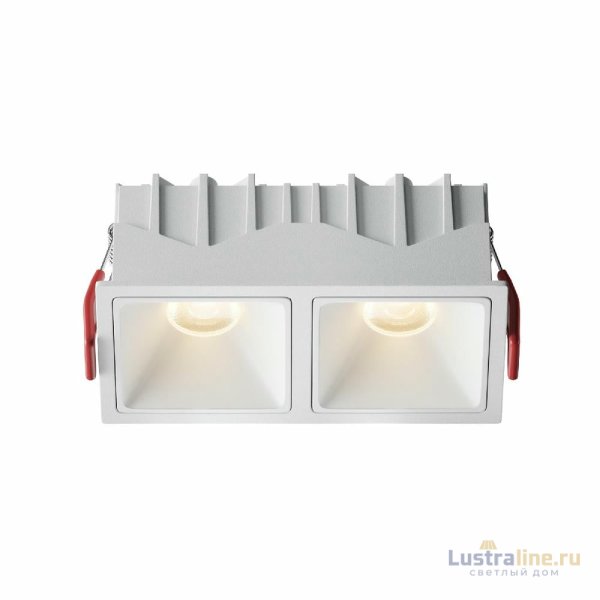 Встраиваемый светильник Maytoni Alfa Led Downlight DL043-02-10W3K-SQ-W-1