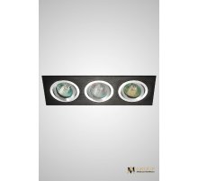 Встраиваемый светильник AM Group AM128 BK-CH