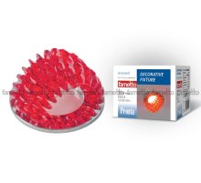 Встраиваемый светильник Fametto Peonia DLS-P110 GU5.3 CHROME/RED