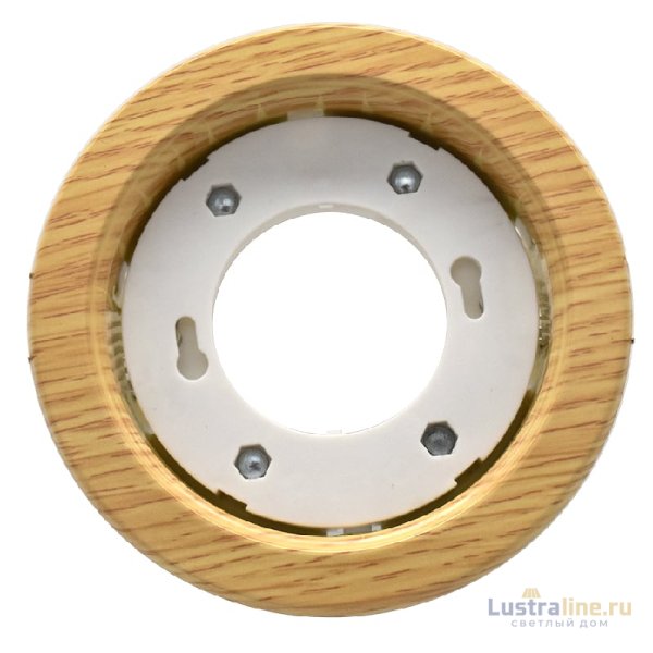 Встраиваемый светильник General GCL-GX53-H38-WOOD-PINE 661145
