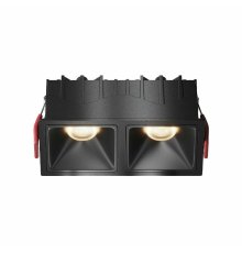 Встраиваемый светильник Maytoni Alfa Led Downlight DL043-02-10W3K-SQ-B-1