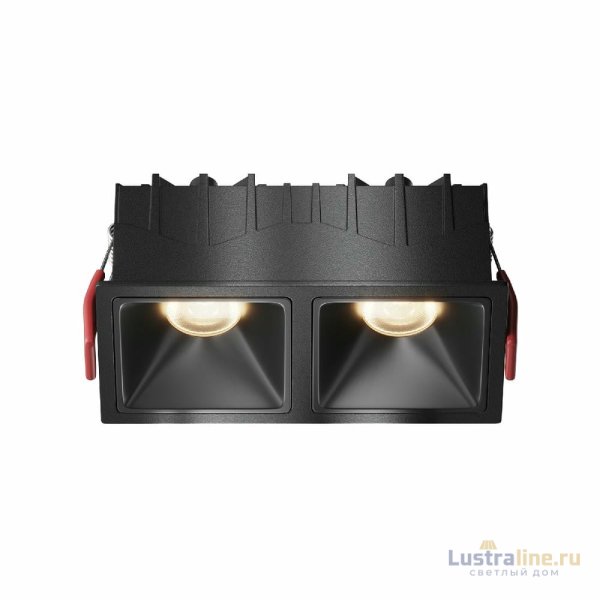 Встраиваемый светильник Maytoni Alfa Led Downlight DL043-02-10W3K-SQ-B-1