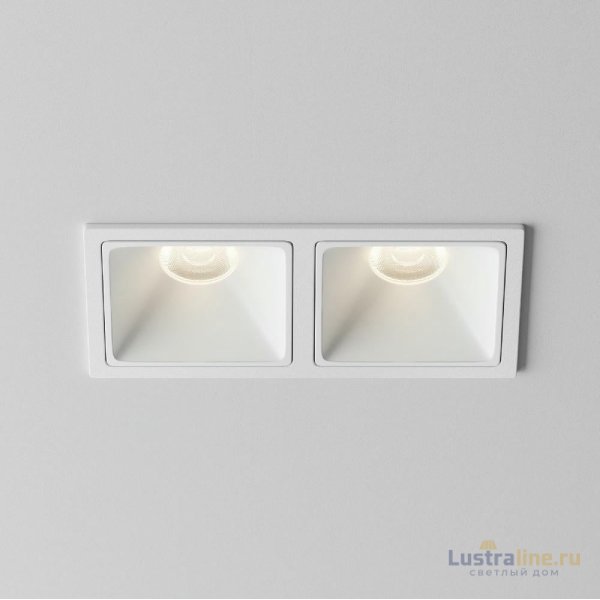 Встраиваемый светильник Maytoni Alfa LED DL043-02-10W4K-SQ-W-1