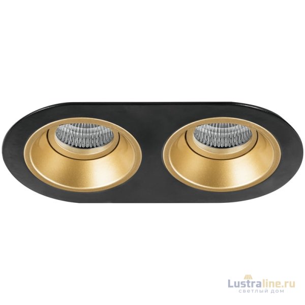 Встраиваемый светильник Lightstar Domino D6570303 (214657+214603+214603)